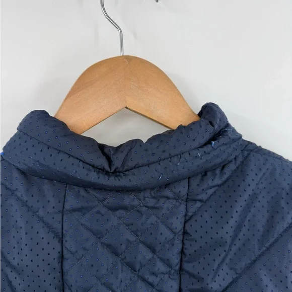 Fabletics Sedona Quilted Water-Resistant Puffer Jacket in Midnight | Size Medium - Picture 8 of 10